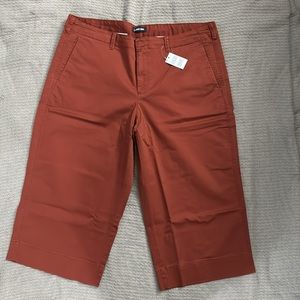 🆕*InBag*Lands End MidRise WideLeg Crop Bittersweet Chino Pant size18W/21”inseam